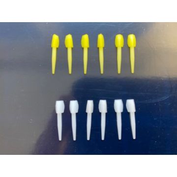 Tenons Empreintes Scanpost N°1 Blanc (6) - Stabyl - Dispositif médical de classe I