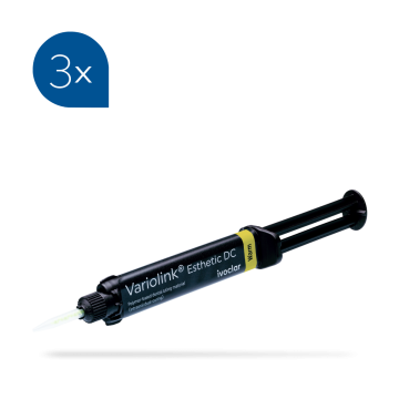 Variolink Esthetic Pack 9G (3) - IVOCLAR - VARIOLINK ESTHETIC DC - AUTO-AUTO CERTIFICATION