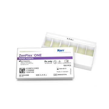 ZenFlex ONE pointes papier assorties - Boîte de 100 - KERR ENDO - Kerr - CE2797