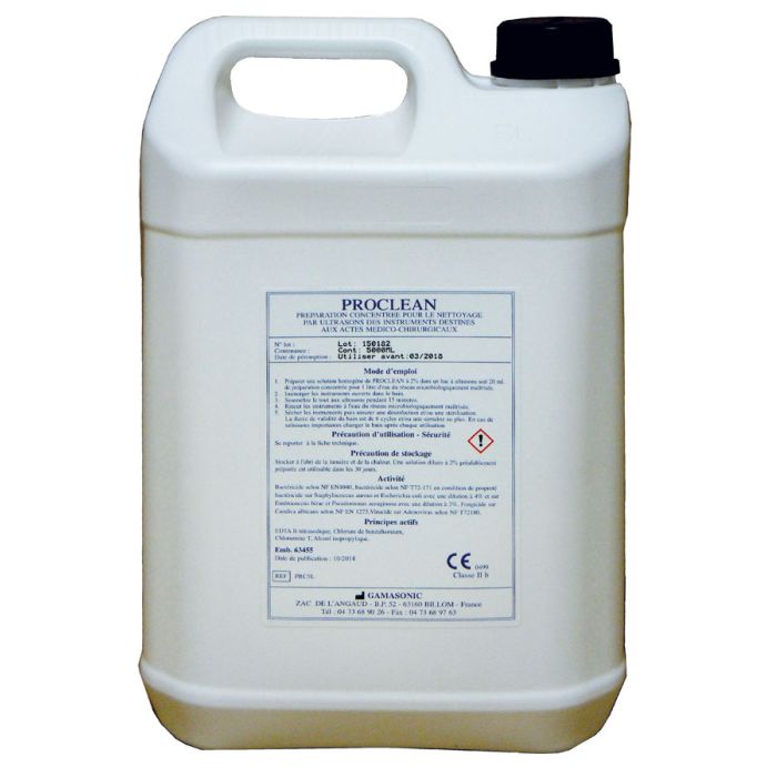 Proclean Bidon 5L GAMASONIC main product photo