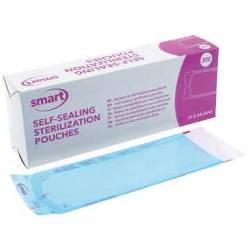 Sachet de stérilisation autocollants (200) SMART