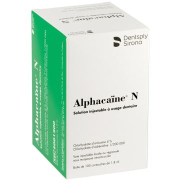 Alphacaine (100X1,8ML)