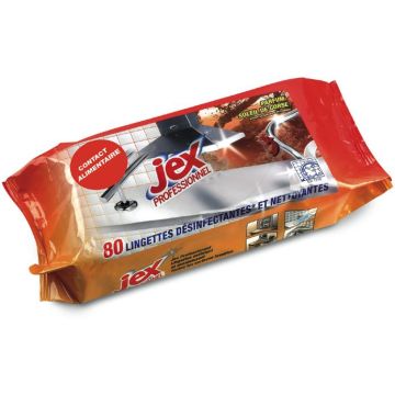 Lingettes Jex Professionnel Sachet (80)