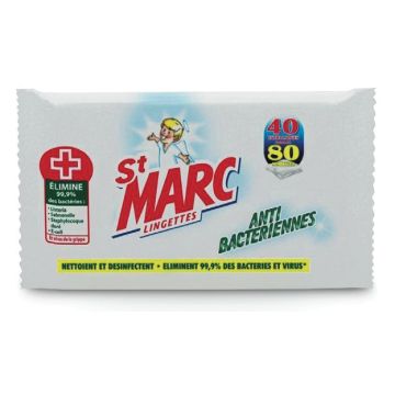 LINGETTES ST MARC ANTIBACTERIENNES (80)