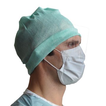 Masques chirurgicaux avec visière OP'R KOLMI