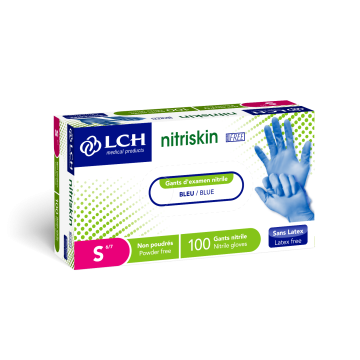 Gants Nitrile NP Nitriskin (100)