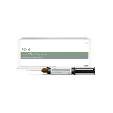 NX3 DUAL CURE CEMENT RECHARGE TEINTE TRANSPARENT - KERR