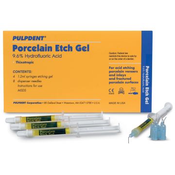 Porcelain Etch Gel Kit (4X1,2Ml)