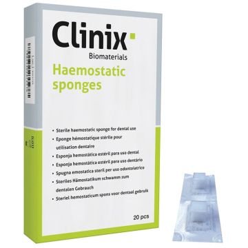 Éponges hémostatiques CLINIX