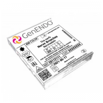 Tire-nerfs 12 instruments de longueur 21mm GENENDO Tire-nerfs 12 instruments de longueur 21mm GENENDO