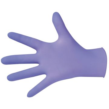 GANTS NITRILE LAVANDE MEDIBASE