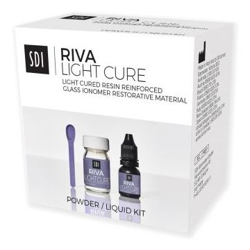 Riva Light Cure Poudre / Liquide Kit SDI