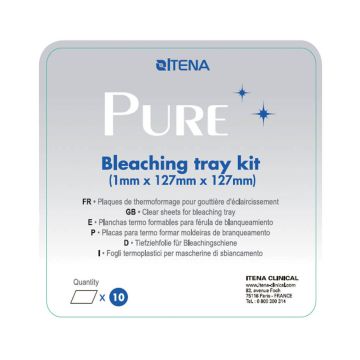 PURE BLEACHING TRAY PLAQUES (10)
