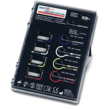 Dentoclic Fibre Verre Translucide Coffret