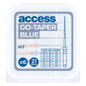 Go-Taper Blue Stérile Kit Assorti ACCESS