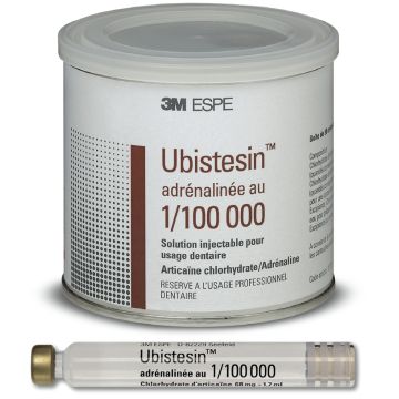 Ubistesin adrénalinée  (50X1,7mL)