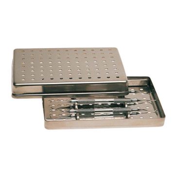Couvercle Plateaux Inox Perfore 18X14X2,5Cm Nichrominox