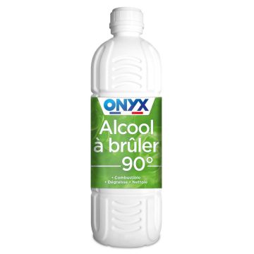 ALCOOL A BRULER 90° - 1L ONYX
