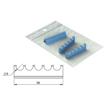 SILICONES CASSETTES 18x6 NICHROMINOX