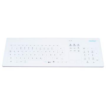 CLAVIER CLEANKEYS VERRE SANS FIL CK4