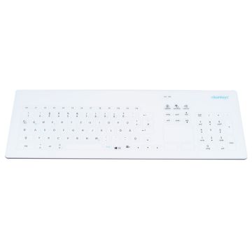 CLAVIER CLEANKEYS VERRE SANS FIL CK4