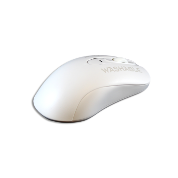 SOURIS SANS FIL HYGIENIQUE BLANCHE 