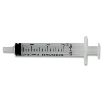 Seringues Luer Omnifix 3Ml (100)