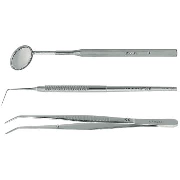 KIT EXAMEN 3 INSTRUMENTS KENT DENTAL