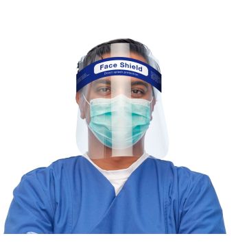 VISIÈRE FACE SHIELD À USAGE UNIQUE