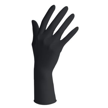 GANTS NITRILE NOIR MEDIBASE - BOITE DE 100 - GANTS NITRILE MEDIBASE - MAXTER GLOVE MANUFACTURING SDN BHD - 0598-SGS FIMKO OY