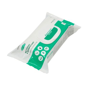 Lingettes Aseptonet Sachet Pop Up - 100 lingettes - ASEPTONET - LINGETTES ASEPTONET POP-UP - 18x20cm