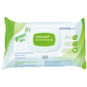 Lingettes Universal Green Line mikrozid  - SCHULKE - 0297 - CLASSE IIa