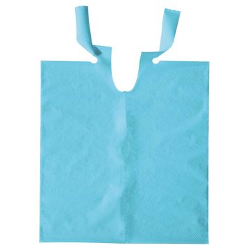 Tabliers Papier Plastique Bleu 50X57 Cm (80) - Smart - Bleu clair